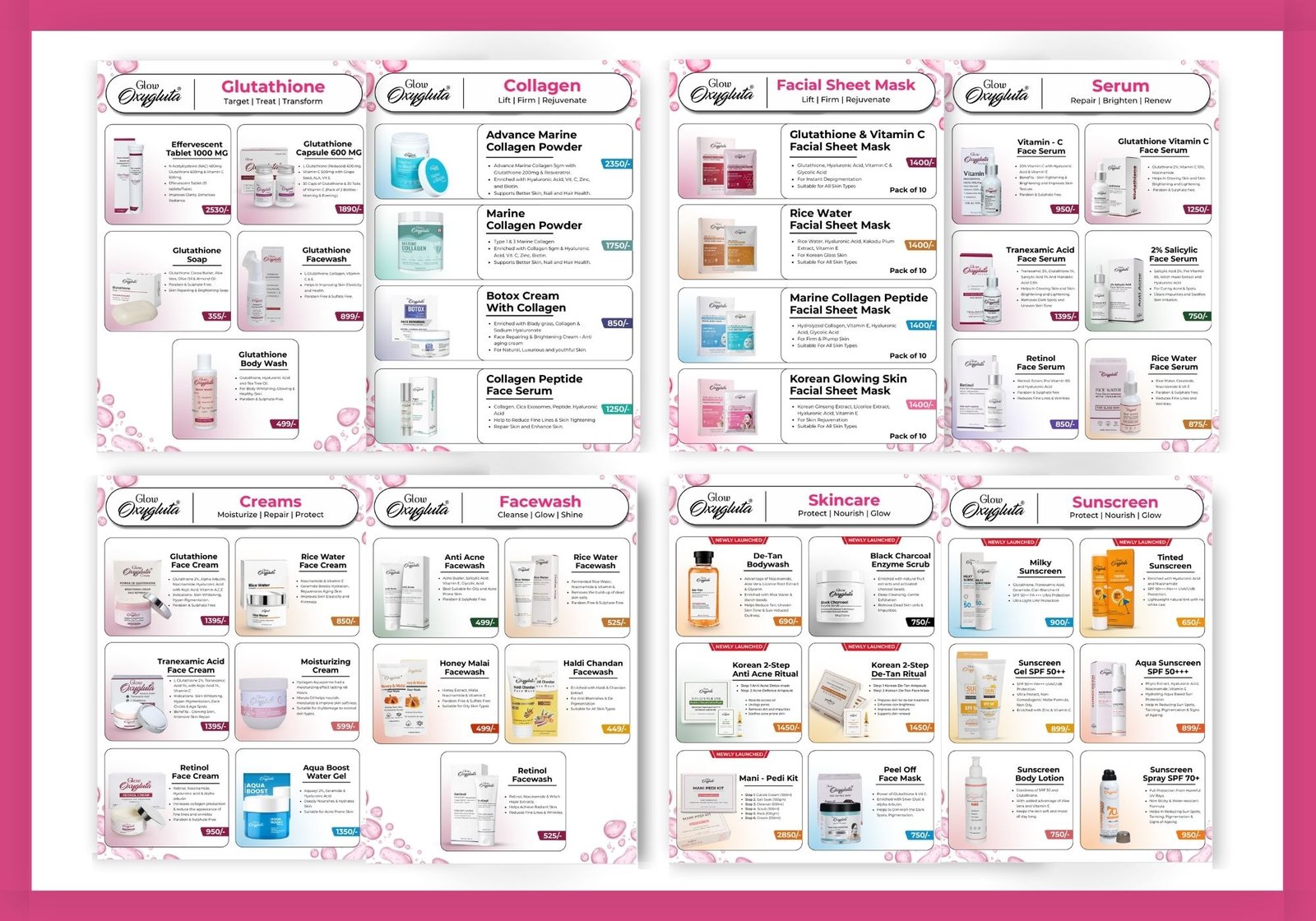 Glow Oxygluta Catalouges Project (5)